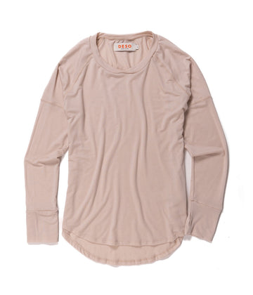 Shirley Long Sleeve in beige color by Deso Supply Co.