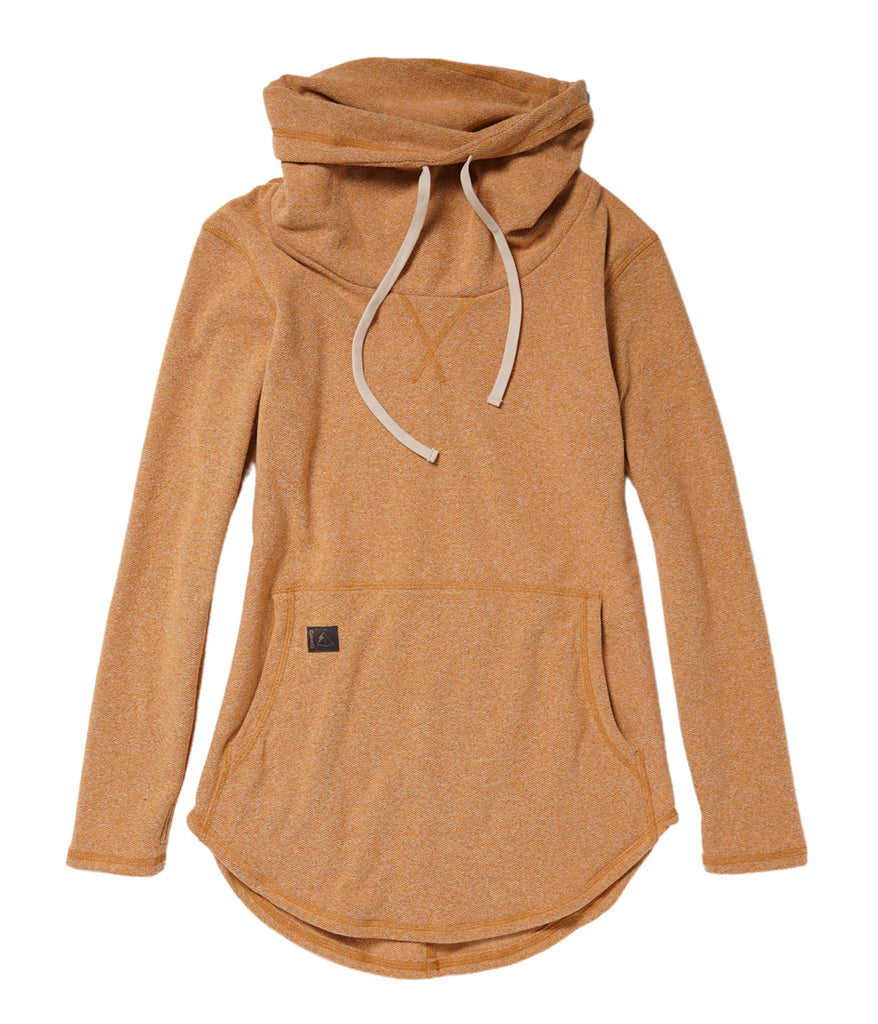 Tallac Pullover in desert camel color by Deso Supply Co.