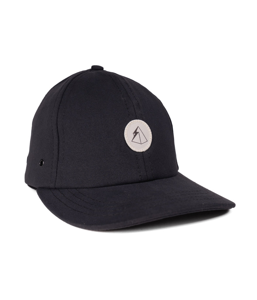 Hatchet 6 Panel Cap in midnight blue color by Deso Supply Co. front view.