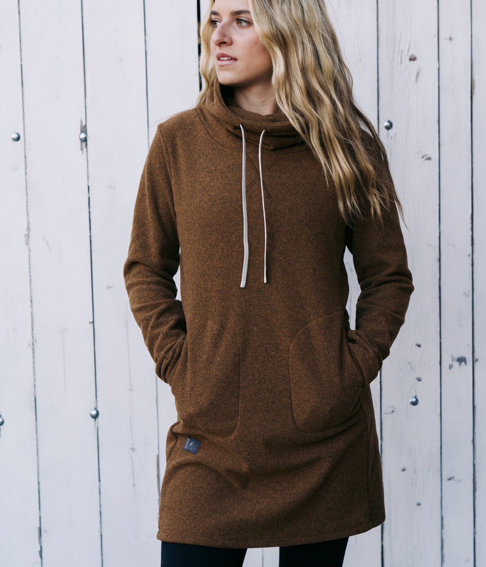 Cozy Stylish Performance: Velma Fleece Dress - DESO Cozy Stylish Performance: Velma Fleece Dress - DESO