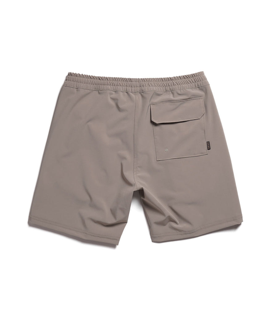 Boca Board Shorts in mist color by Deso Supply Co. back view