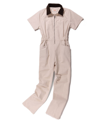 Bodie coverall in natural color by Deso Supply Co.