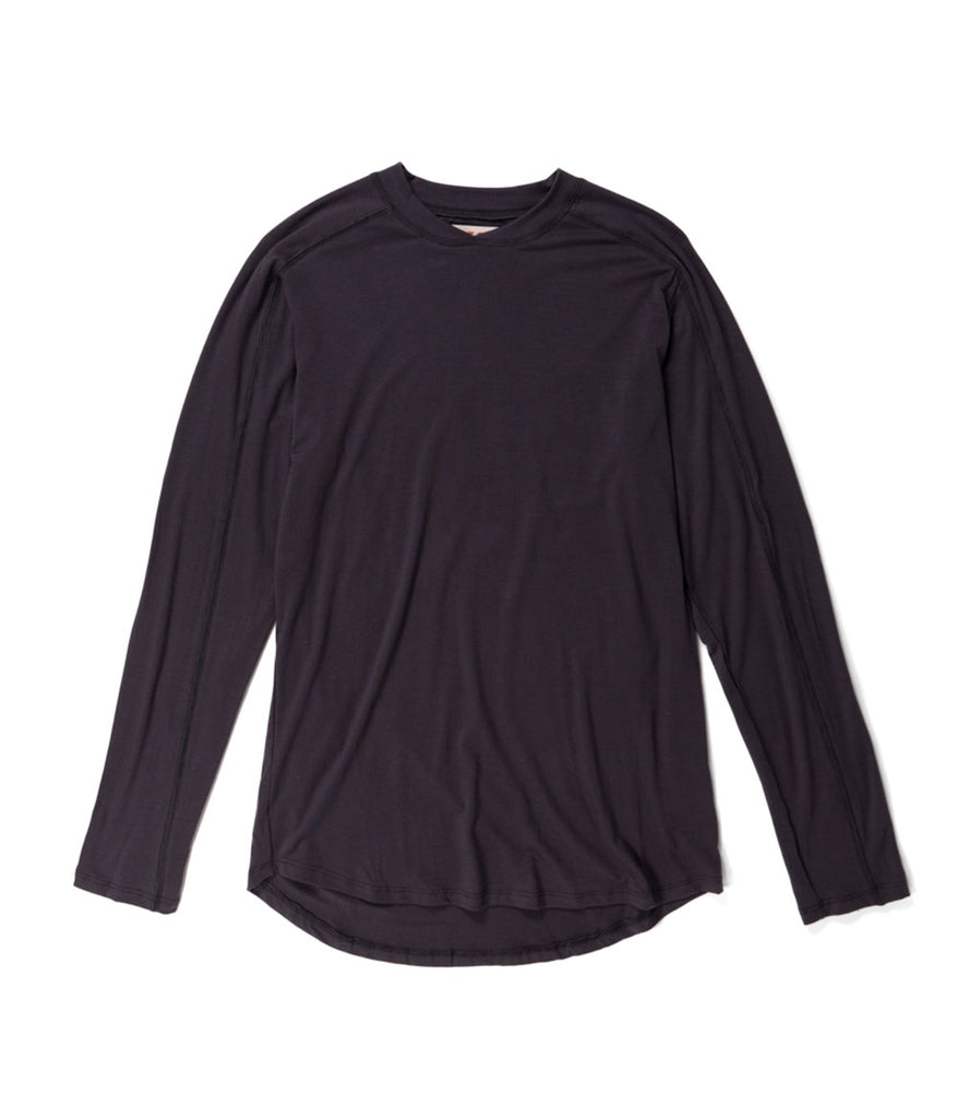 Lyle long sleeves in charcoal color by Deso Supply Co.