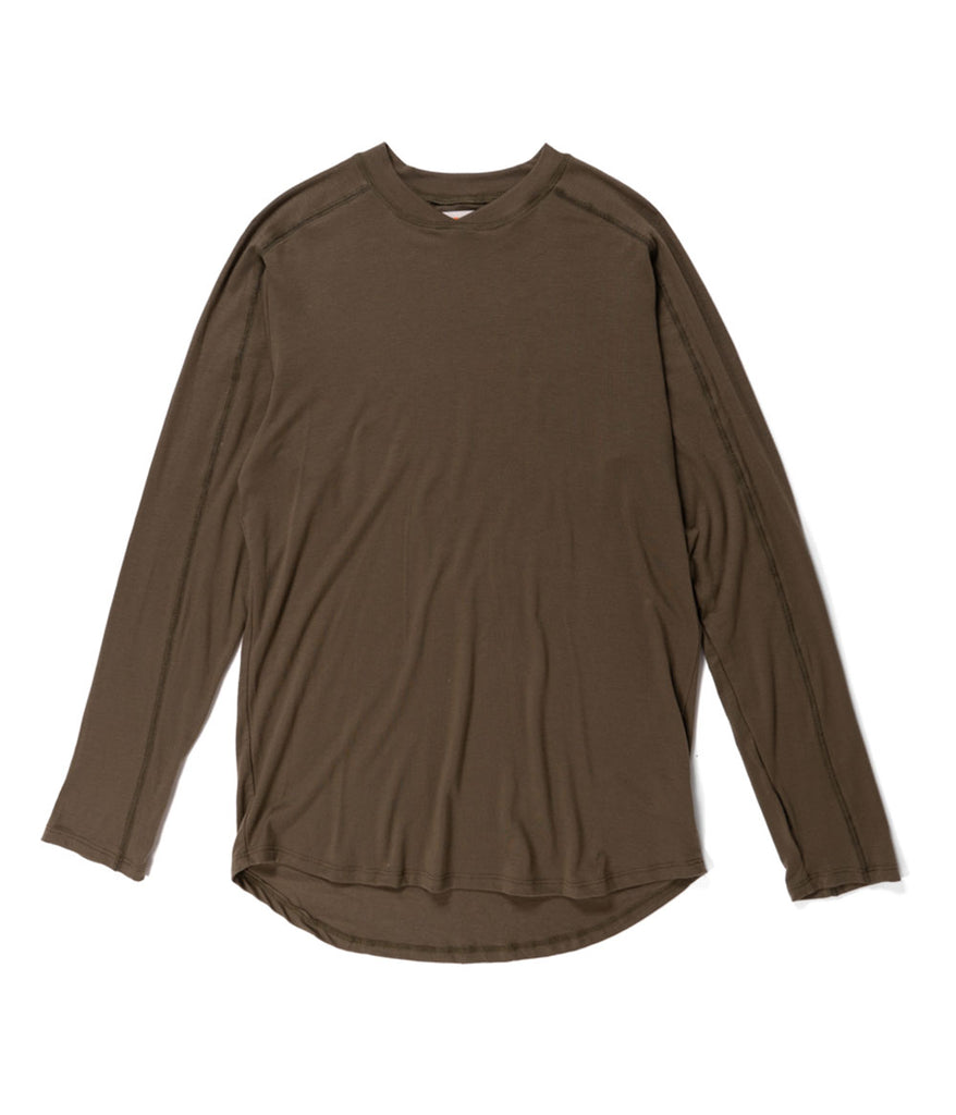 Lyle long sleeves in olive color by Deso Supply Co.