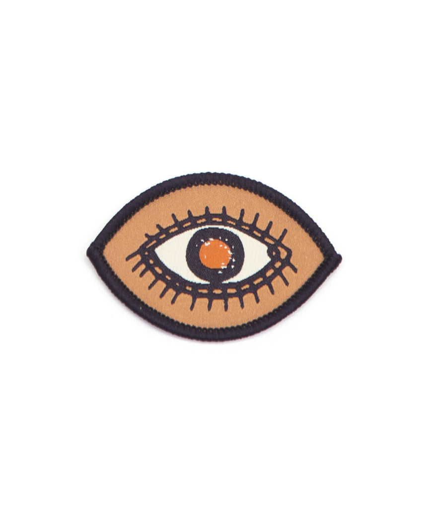 Sew on eye patch in peach color by Deso Supply Co.