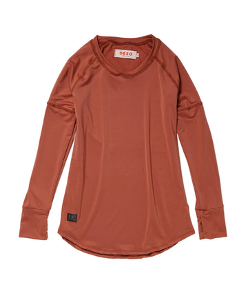 Maggie Long sleeve in claypot color by Deso Supply Co.