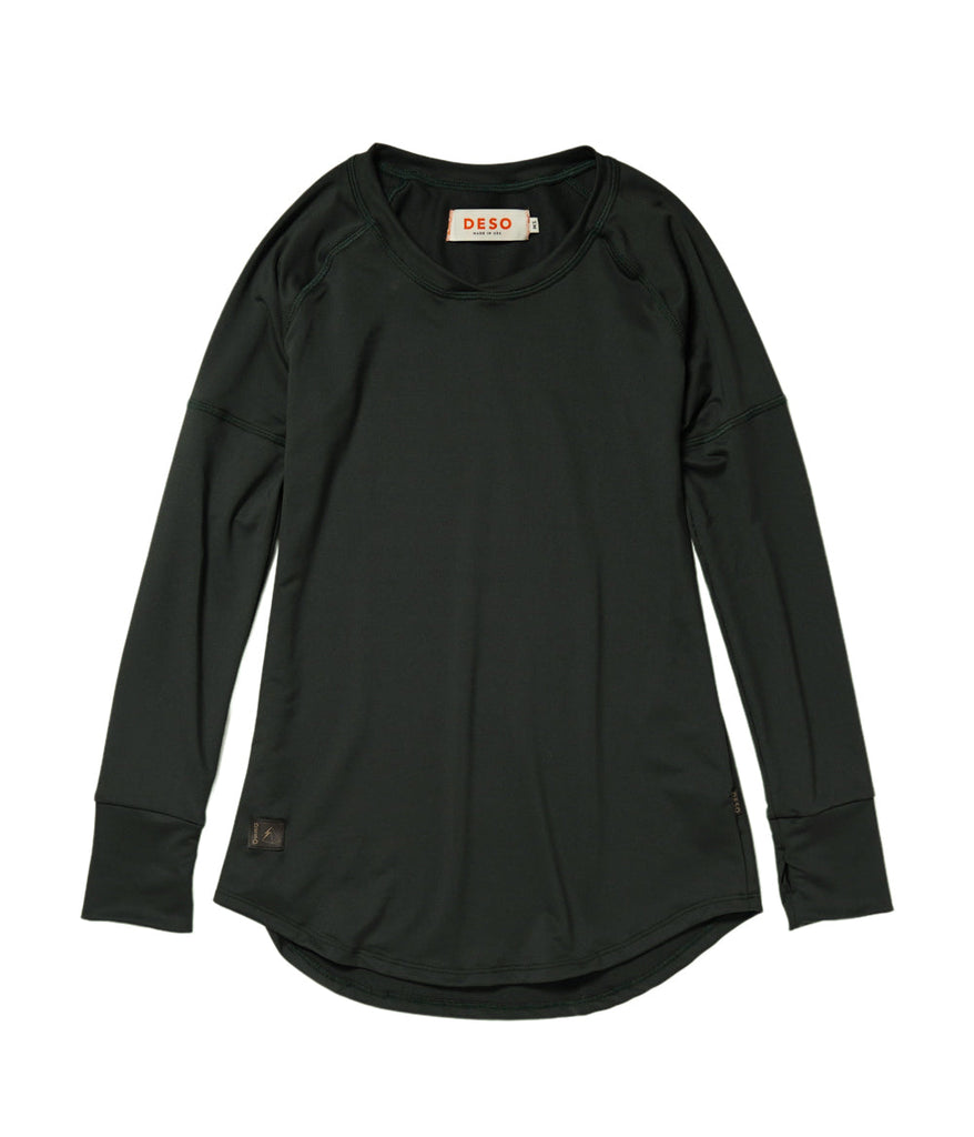 Maggie Long sleeve in forest black color by Deso Supply Co.