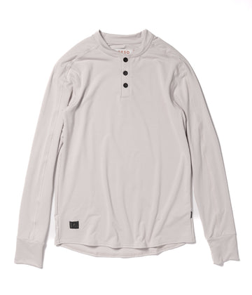 Benton long sleeves in white sand color by Deso Supply Co.