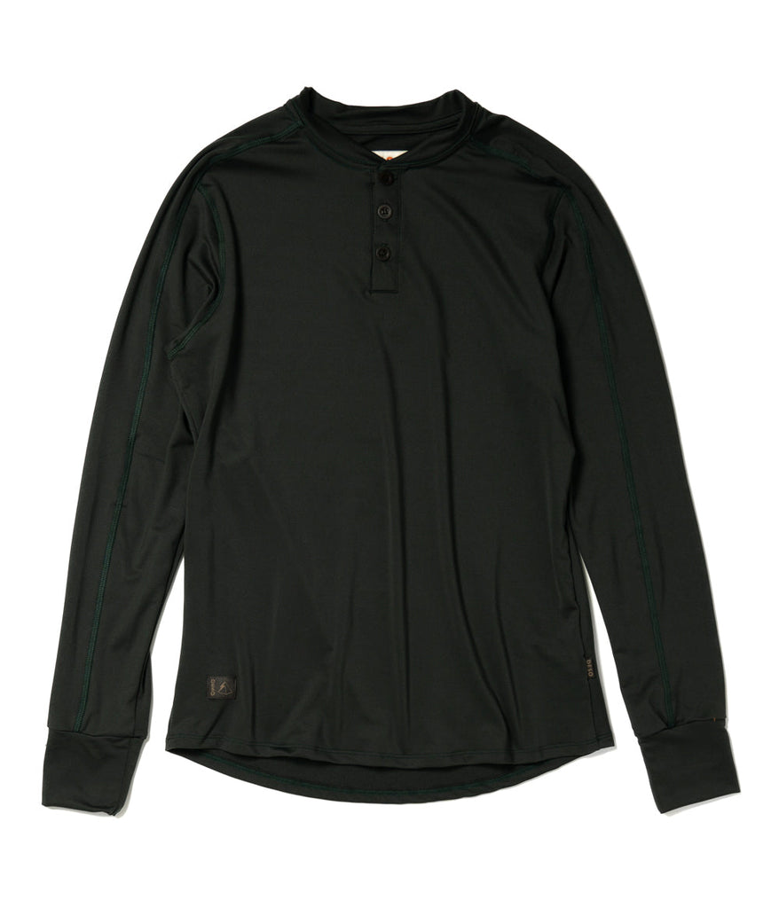 Benton long sleeves in forest black color by Deso Supply Co.